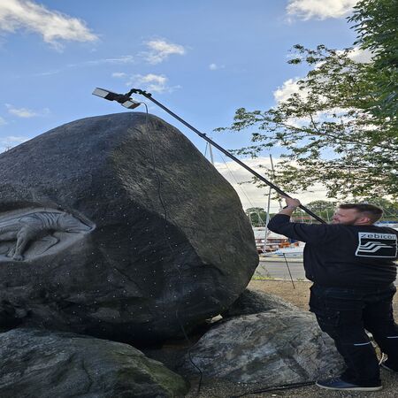 3D scanning of memorial stones with T-SCAN hawk 2